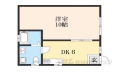 六反田ハイツ間取り図面