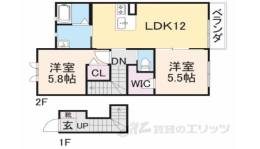 サーティーン１２間取り図面