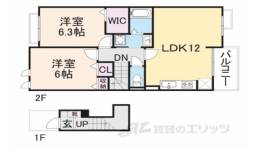 グランビュー地蔵間取り図面