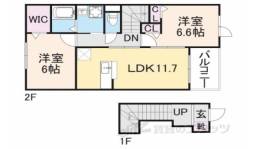 プラティーク２間取り図面