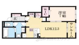 クラール北永井Ａ間取り図面