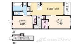 クラール北永井Ａ間取り図面