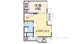 ベルジュ・エルマーノ間取り図面