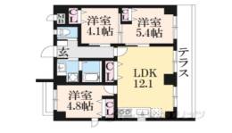 GRAND LATTICE KAWARAMACHI SHICHIJO間取り図面
