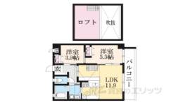 GRAND LATTICE KAWARAMACHI SHICHIJO間取り図面
