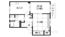 テラス花水木間取り図面