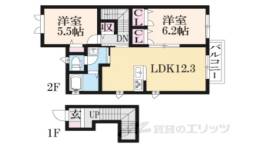 ベェルドミール間取り図面