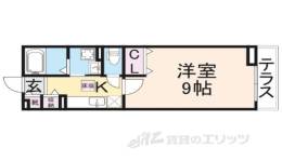 レジデンス芝辻間取り図面