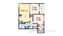 D-ROOM三条大橋　 　　　　間取り図面