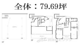 田辺平田テナント間取り図面