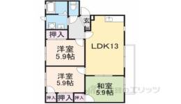 グリーンハイツ高塚Ａ間取り図面