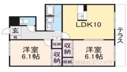 ボナールゲート２間取り図面