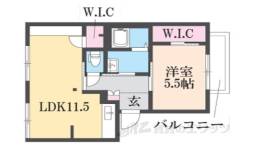 メゾンソワニエＢ棟間取り図面