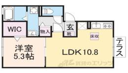 プレイスコート間取り図面
