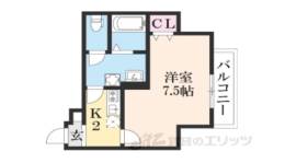 ROLLS LINK SHUGAKUIN間取り図面