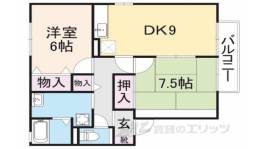 セジュールこもがわ間取り図面