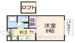 セジュール紀寺間取り図面