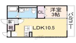 フィオーレ三条間取り図面