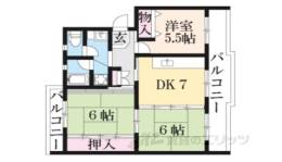 高の原駅西団地20号棟間取り図面