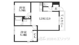 クラヴィエ愛宕間取り図面