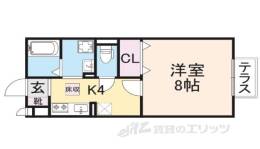 サンローズ　Ａ棟間取り図面