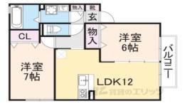 グランシャリオ２間取り図面