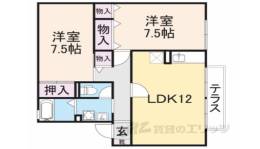 ＥＡＳＴ　ＮＯＮＡＭＩ弐番館間取り図面