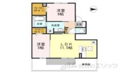 グランデュオ１番館間取り図面
