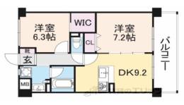 Ｋ‐ＴＥＲＲＡＣＥあやめ池間取り図面