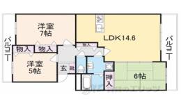 ヒルクレストあやめ池間取り図面