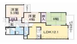 パーク・ノヴァあやめ池間取り図面