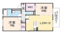 リビングタウン四条大路Ｂ棟間取り図面