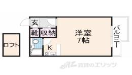 リバーヒル帝塚山間取り図面