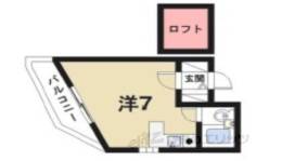 リバーヒル帝塚山間取り図面