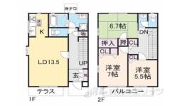 昴の郷学園前Ａ間取り図面