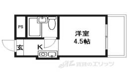 フォレスト高畑マンション間取り図面