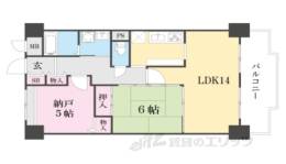 ライフコート富雄間取り図面