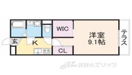 ジーメゾン法蓮町間取り図面
