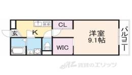ジーメゾン法蓮町間取り図面