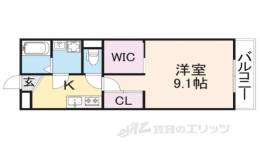 ジーメゾン法蓮町間取り図面