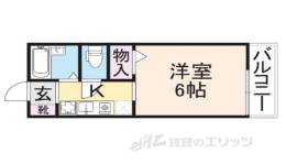 フルール２２間取り図面