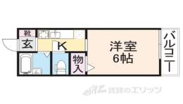 フルール２２間取り図面