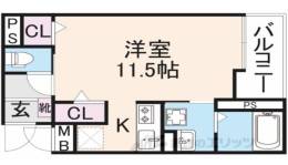 カーサ　アリエッタ間取り図面