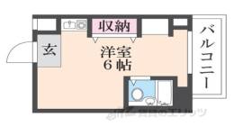 シティパレス２１学園前間取り図面