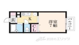 パセオ学園前間取り図面
