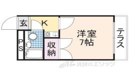 シティーエステート南紀寺間取り図面