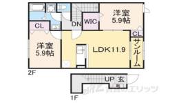 グレイスフルB間取り図面
