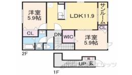 グレイスフルB間取り図面