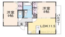 ティアコート帝塚山間取り図面