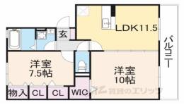 ティアコート帝塚山間取り図面